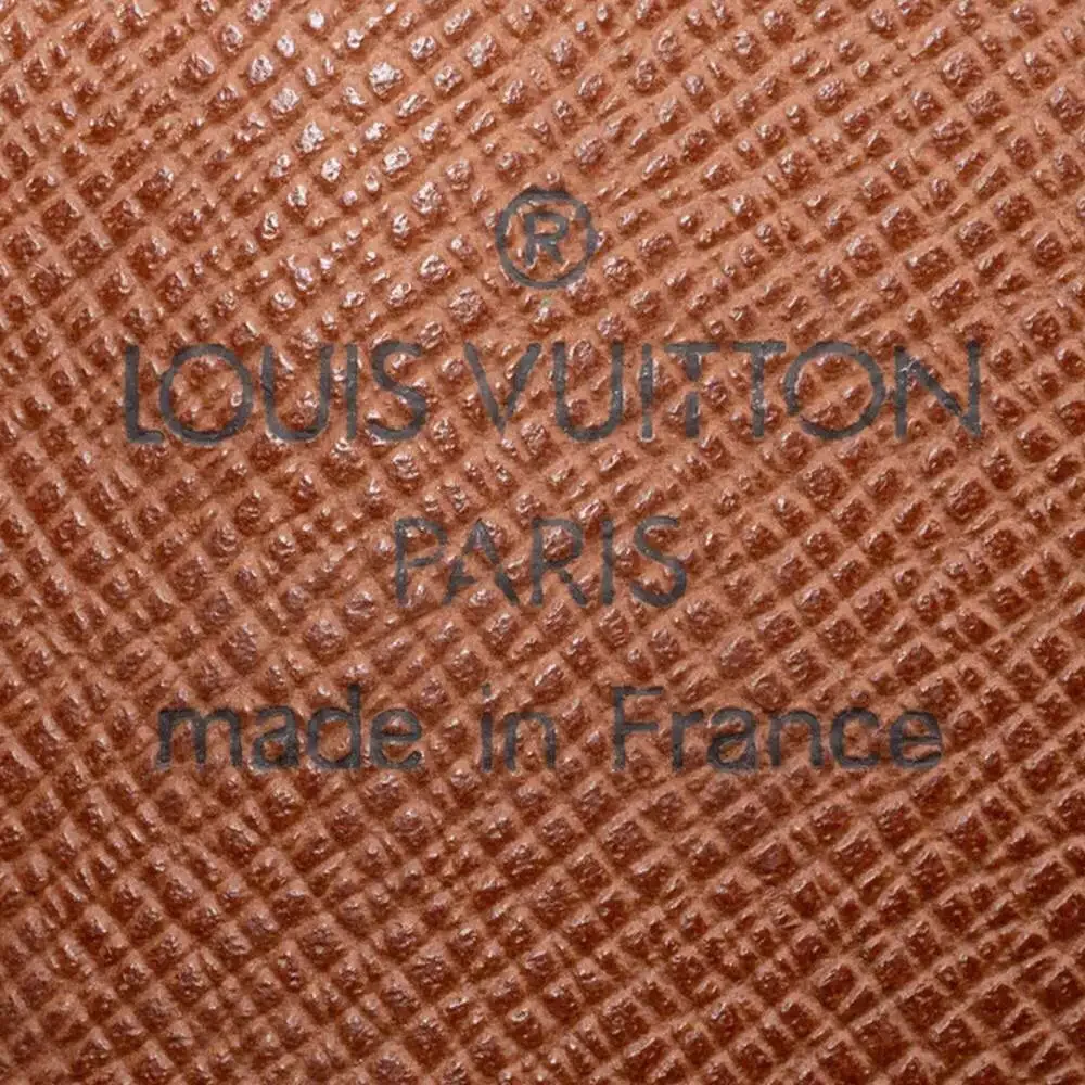 LOUIS VUITTON Brown Monogram Canvas Shoulder Bag